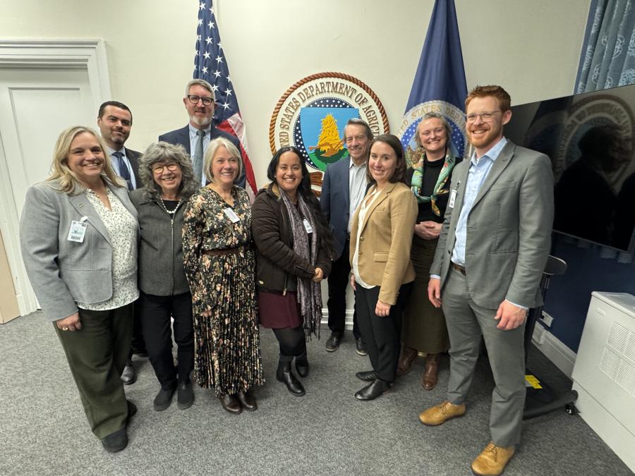 Board Members at USDA Office